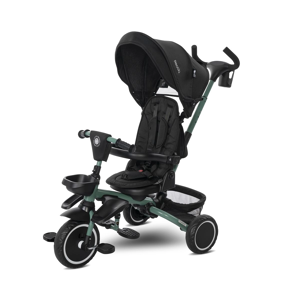 Lorelli Freccia with 360 Degree Rotating Seat Tricycle - Black/G