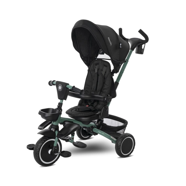 Lorelli Freccia with 360 Degree Rotating Seat Tricycle - Black/G