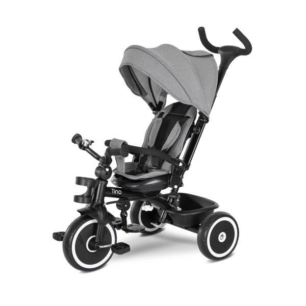 Lorelli TINO with 360 Rotation Tricycle - Grey