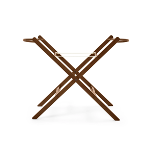 The Little Green Sheep Moses Basket Stand - Walnut
