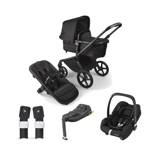 Bugaboo Fox 5 Noir (Cabriofix i-Size) Travel System Bundle - Bla