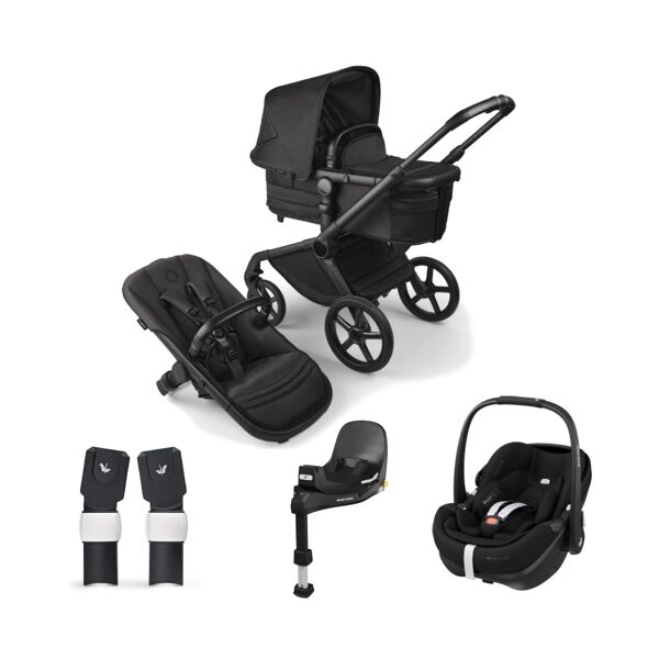 Bugaboo Fox 5 Noir (Pebble 360 Pro 2) Travel System Bundle - Bla