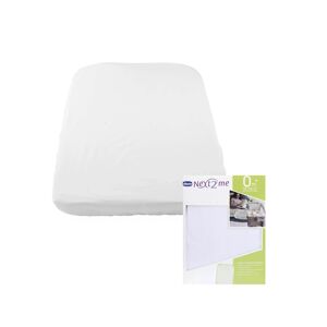 Chicco Next2Me Hygienic Terry Mattress Cover - White