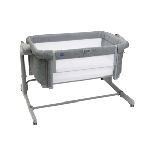 Chicco Next2Me Magic Evo Bedside Crib - Dark Grey