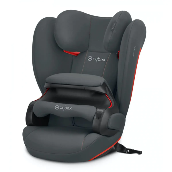 Cybex Pallas B-Fix Group 1/2/3 Car Seat - Steel Grey