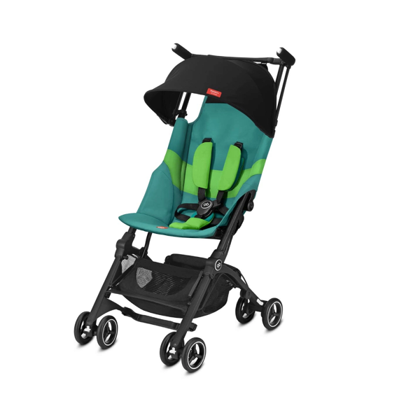 GB Pockit Qbit All City Stroller - Laguna Blue
