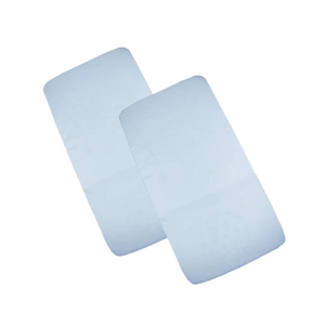 Kiddies Kingdom Deluxe 2 Pack Crib Fitted Sheets-Blue