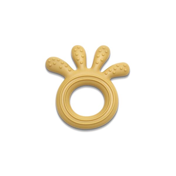 Lorelli OCTOPUS Silicone Teether - Natural Yellow