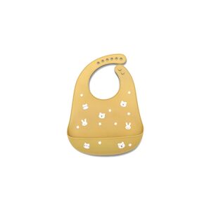 Lorelli Silicone Bib - Natural Yellow