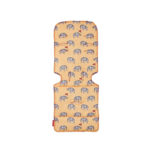 Maclaren Universal Seat Liner - Orange/Elephants (CL)