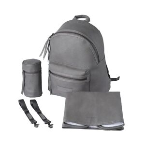 Bababing Luca Vegan Leather Backpack - Grey