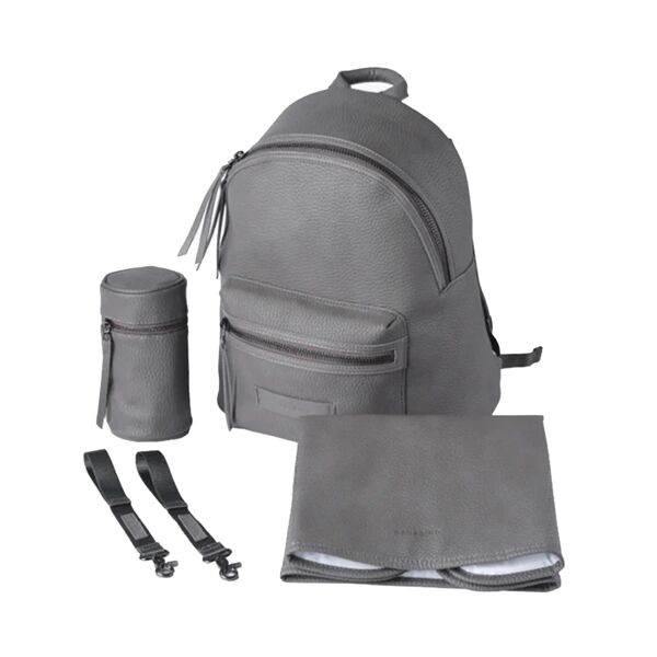 Bababing Luca Vegan Leather Backpack - Grey
