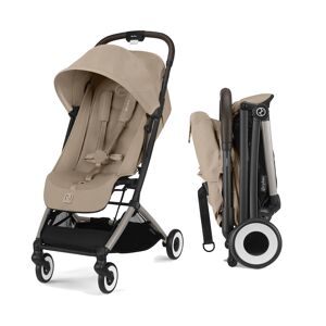 Cybex Orfeo Stroller - Almond Beige/Taupe Frame