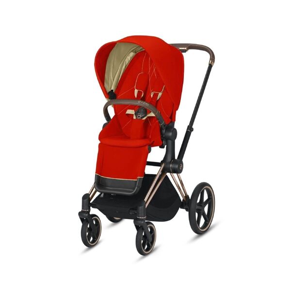 Cybex Priam Rose Gold Chassis Stroller - Autumn Gold