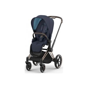 Cybex Priam Rose Gold Chassis Stroller - Midnight Blue