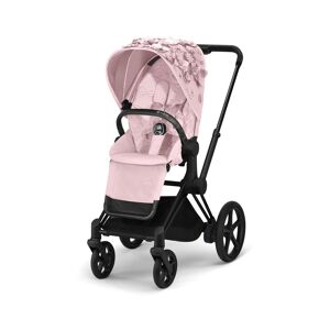 Cybex Simply Flower Priam Stroller - Pink/ Matt Black