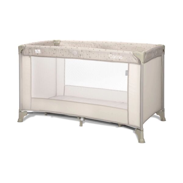 Lorelli Carina 1 Layer Baby Cot - Beige Stars