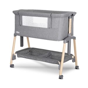 Lorelli Millie Bedside Crib - Grey
