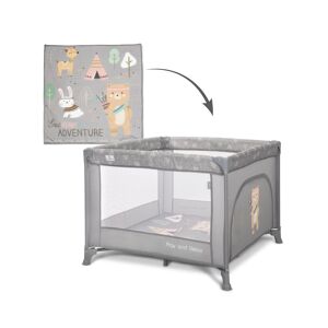 Lorelli Play N Relax Playpen - Grey Adventure