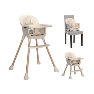 Lorelli Vanilla 3in1 Baby Highchair - Beige