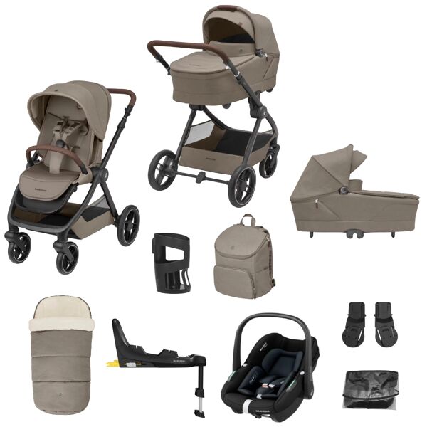 Maxi Cosi Oxford+ 9 Piece Premium Bundle Pebble S Car Seat - Twi