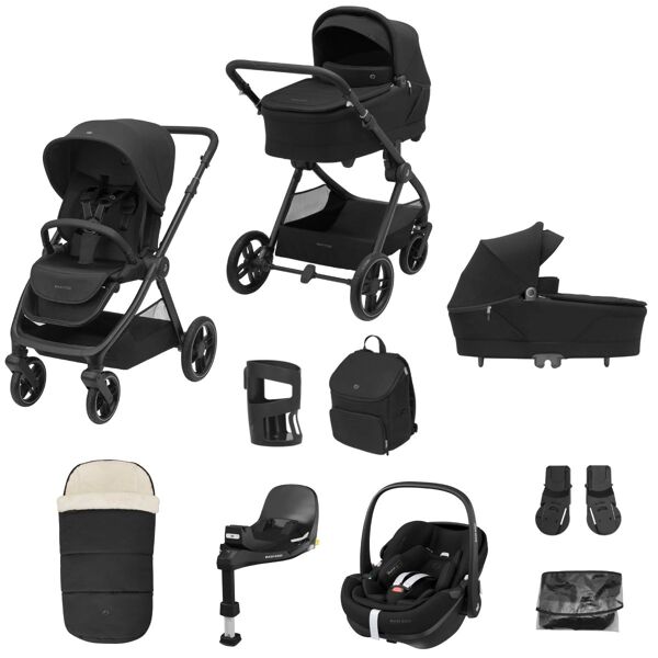 Maxi Cosi Oxford+ 9 Piece Premium Bundle With Pebble Pro 2 360 C