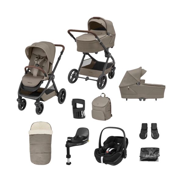 Maxi Cosi Oxford+ 9 Piece Premium Bundle With Pebble Pro 2 360 C