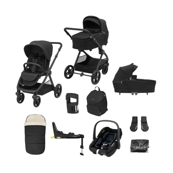 Maxi Cosi Oxford+ 9 Piece Premium Bundle with Pebble S Car Seat