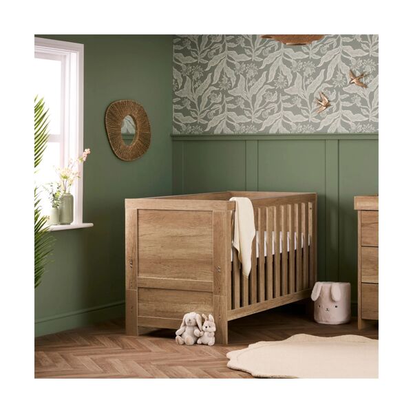 Obaby Nika Cot Bed - Oak