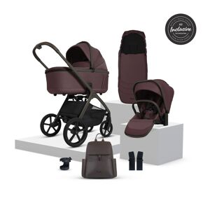 Silver Cross Cove Pushchiar & Accessory Bundle - Damson