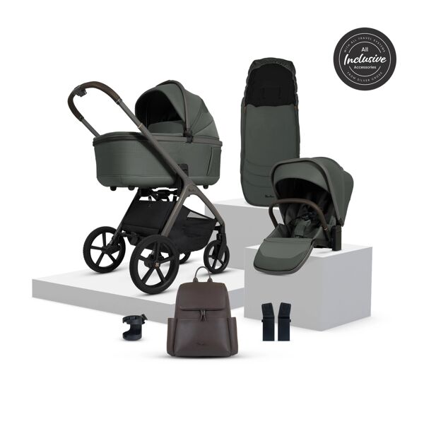 Silver Cross Cove Pushchiar & Accessory Bundle - Pewter