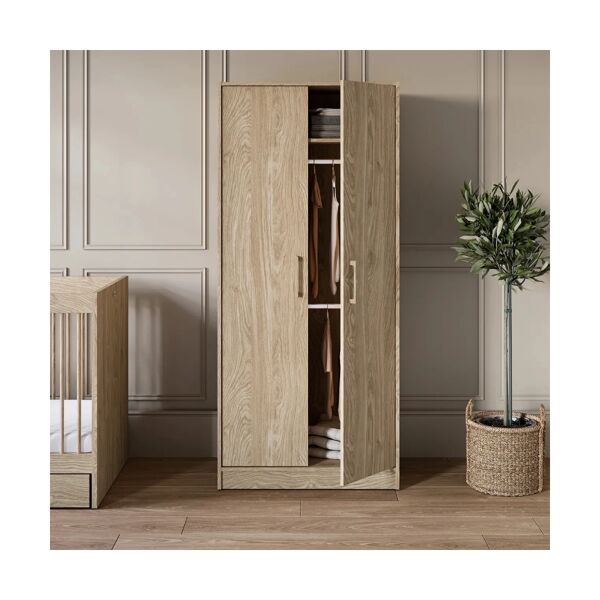 Silver Cross Geneva Wardrobe - Oak