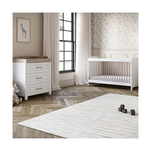 Silver Cross Valencia 2 Piece Room Set - White
