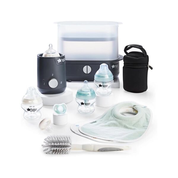 Tommee Tippee Complete 12 Piece Feeding Set - Black