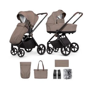 Venicci Claro 8 Piece Travel Bundle - Almond