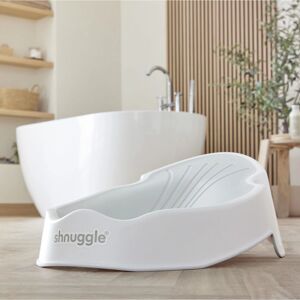 Shnuggle Newborn Baby Bath Support - White/Grey