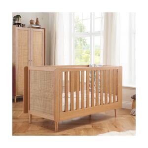 Tutti Bambini Japandi Cot Bed - Light Oak